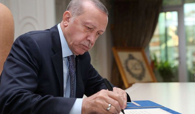 Erdoğan'dan atama kararları Resmi Gazete'de