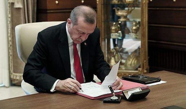 Erdoğan imzaladı: Atama kararları Resmi Gazete'de