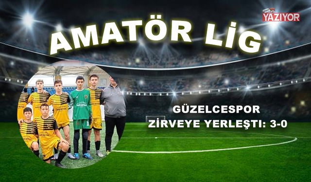 Güzelcespor zirveye yerleşti: 3-0