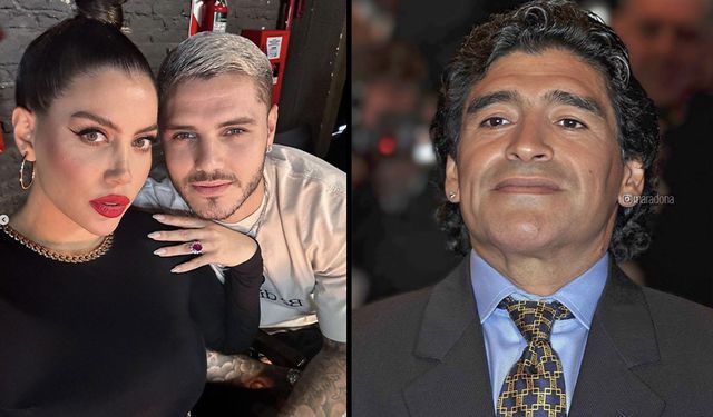 Wanda Nara'dan Maradona itirafı! Maradona ile birlikte oldu mu?