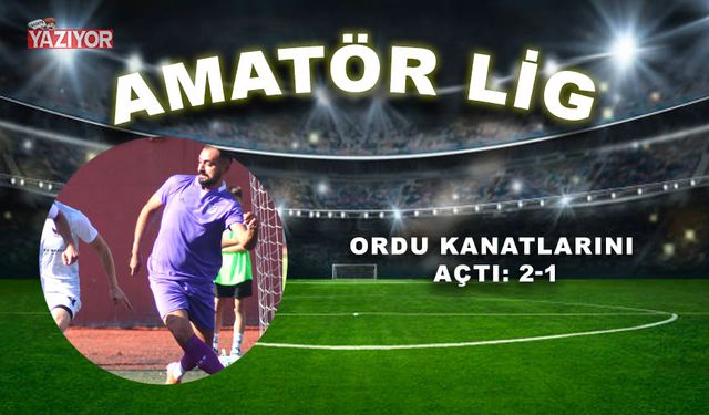 Ordu kanatlarını açtı: 2-1