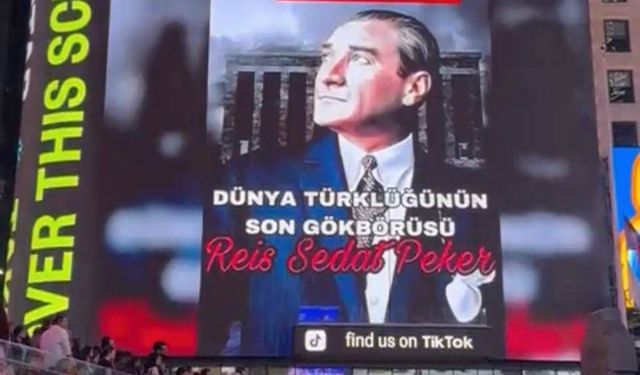 Sedat Peker yine yaptı yapacağını! Taksim Meydanı'na gelemedi, Times Meydanı'ndan meydan okudu