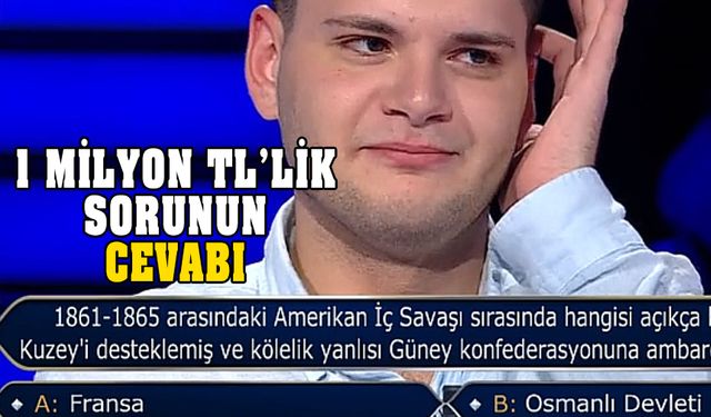 Amerikan İç Savaşı'nda kölelik ambargosu uygulayan devlet?