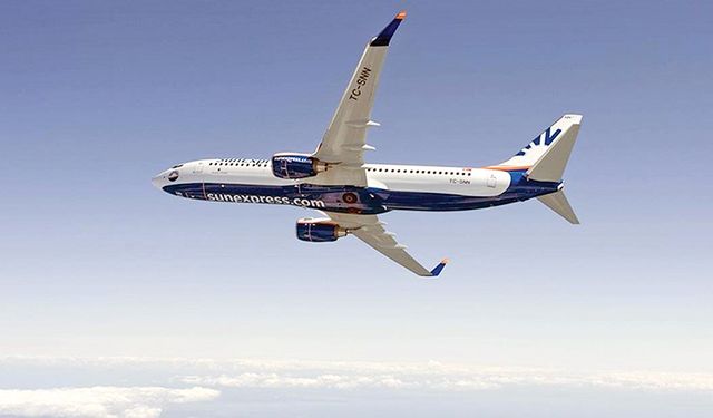 SunExpress 9 ayda 10 milyon yolcu taşıdı