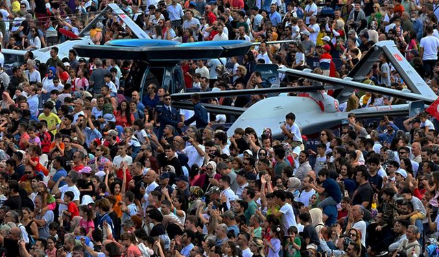 TEKNOFEST İzmir'e rekor ziyaretçi