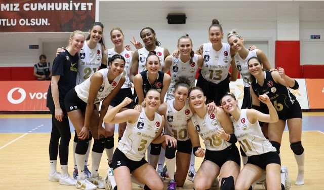 Zehra'lı VakıfBank, zirveye demir attı!