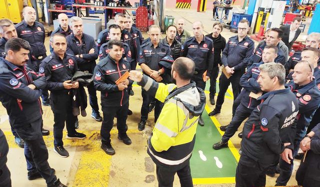 İstanbul İtfaiyesi ve metro İstanbul'dan örnek İş birliği eğitimi