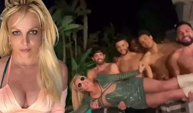 6 erkekle boşanma partisi vermişti! Pop ikonu Britney Spears bombayı patlattı