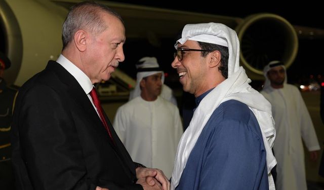 Cumhurbaşkanı Erdoğan Dubai'de