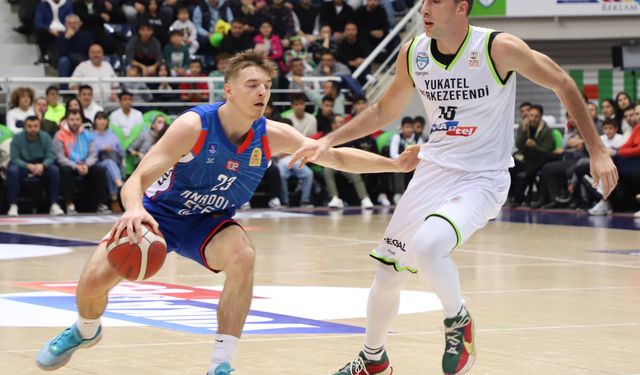 Anadolu Efes ligde bir başka! Merkezefendi'de şov yaptı