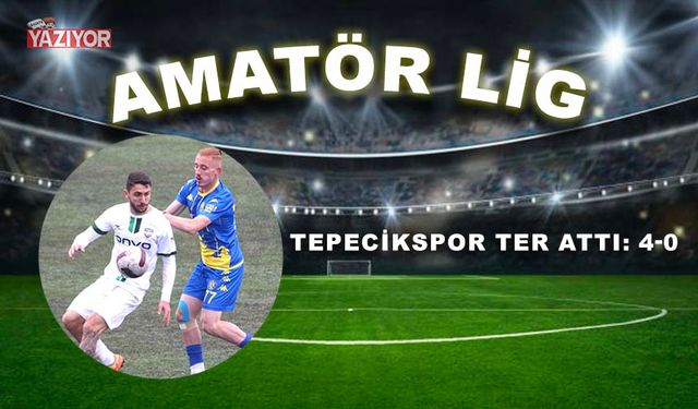 Tepecikspor ter attı: 4-0