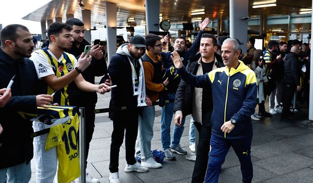 Fenerbahçe'ye kral gibi karşılama!