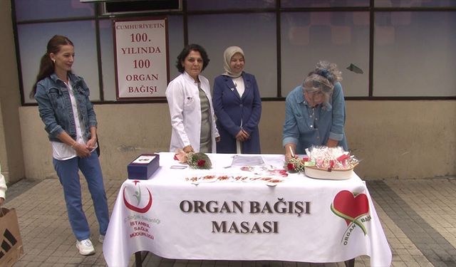 Hastanede ‘Organ  Bağışı Haftası’ sergisi