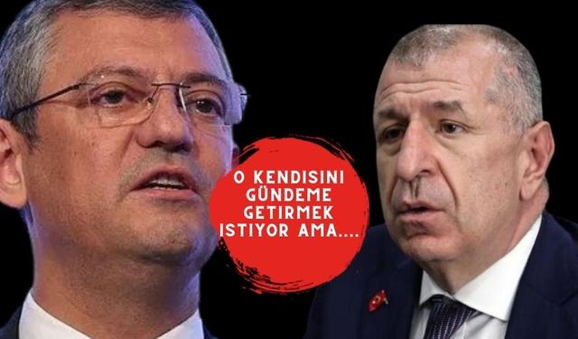 CHP Genel Başkanı Özel canlı yayında konuştu, Ümit Özdağ'a çok sert çıktı