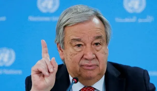 İsrail yine BM Genel Sekreteri Guterres’i hedef aldı