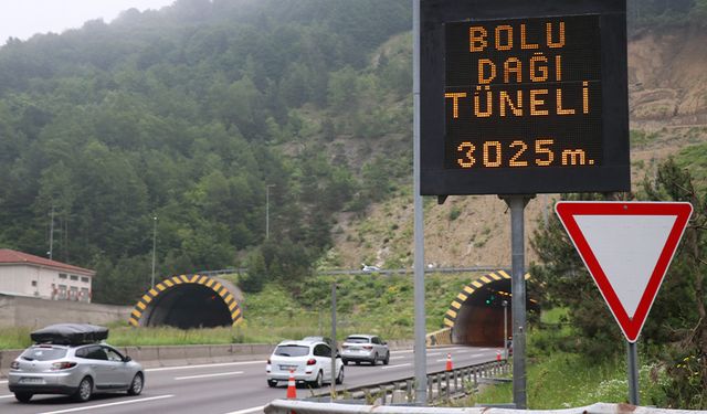 Yenilenen Bolu Dağı Tüneli bugün açılıyor