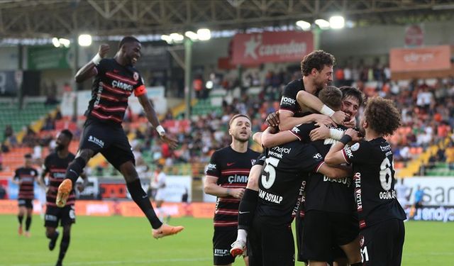 ÖZET l Corendon Alanyaspor - Gaziantep FK: 0-3