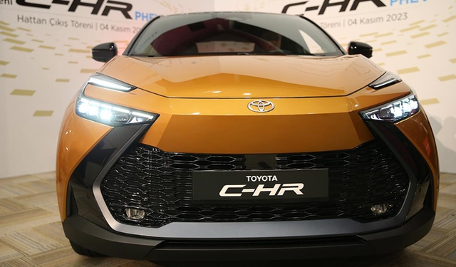 Yeni nesil Toyota C-HR PHEV’de gelecek yıl hedef 140 bin üretim