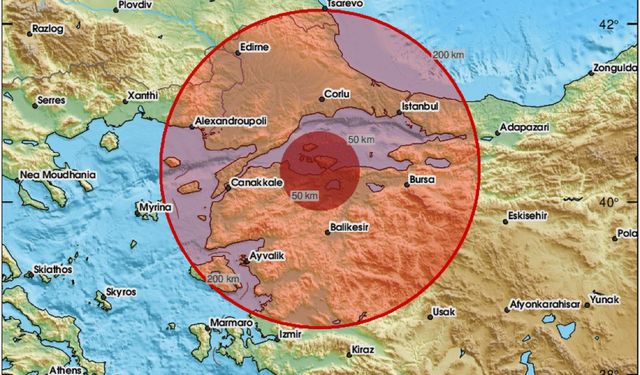 Son dakika... Marmara'da korkutan deprem!