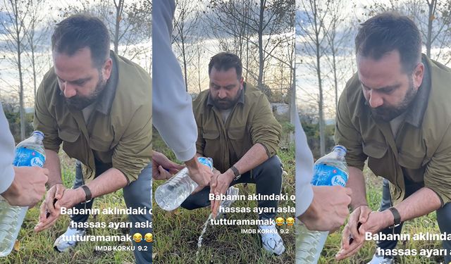 Gökhan Ünver, babaların su ayarını tiye aldı