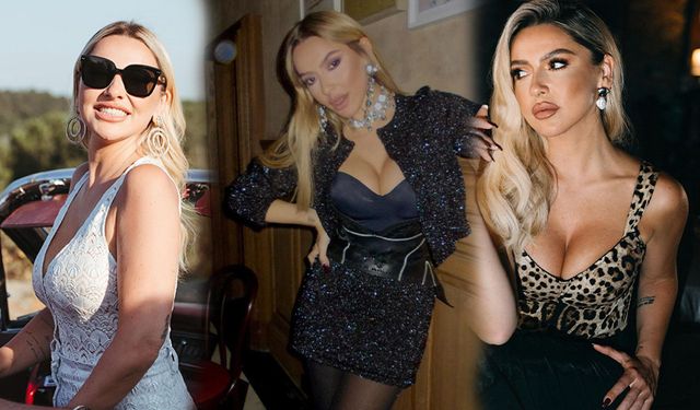 Hadise'den 'göğüslerini mü büyüttü' dedirtecek pozlar