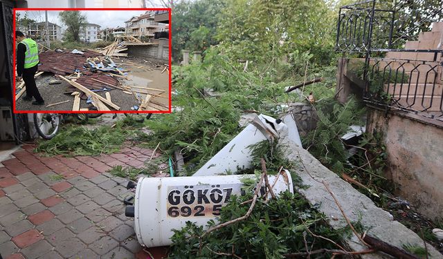 Meteoroloji uyarmıştı! Dev hortum böyle görüntülendi