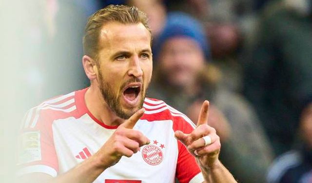 Harry Kane, Bayern Münih'te tarihe geçti! Rekor kırdı