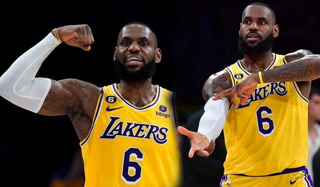 NBA'de Lebron James rüzgarı! İşte o rekor