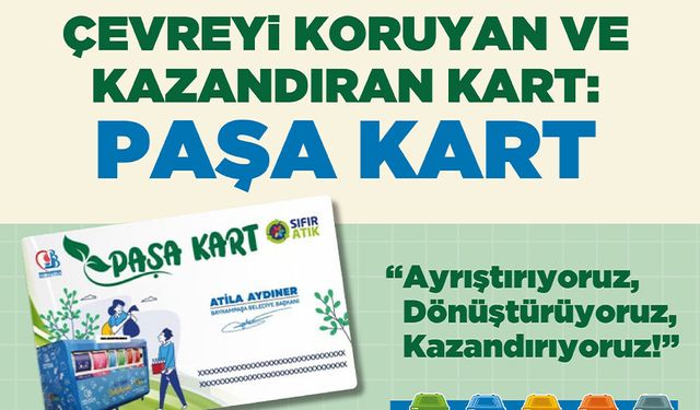 Paşa Kart’la daha temiz bir çevre