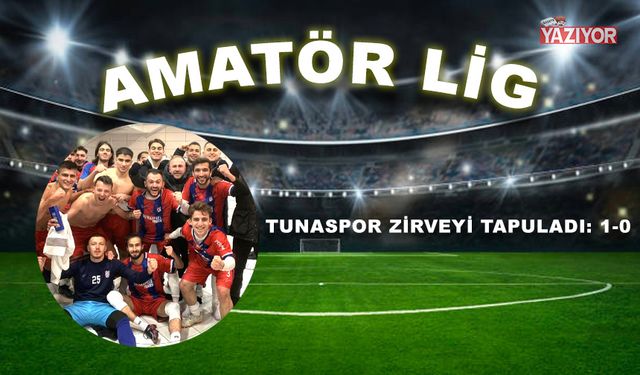 Tunaspor zirveyi tapuladı: 1-0