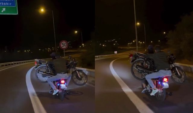 Şanlıurfa'da inanması güç olay! Motosiklet üstünde motosiklet