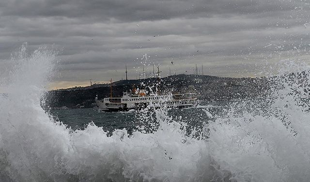 İstanbullular dikkat! Birçok vapur seferi iptal edildi!