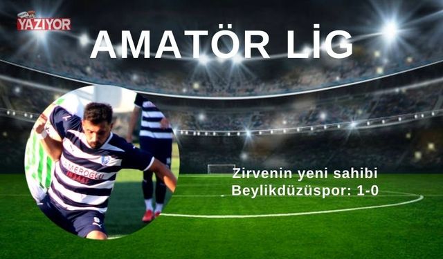 Zirvenin yeni sahibi Beylikdüzüspor: 1-0