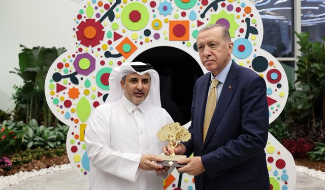 Cumhurbaşkanı Erdoğan, EXPO 2023 fuarında