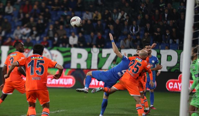 ÖZET - Çaykur Rizespor: 3 - RAMS Başakşehir: 2