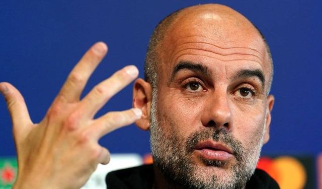 Pep Guardiola yolcu gibi