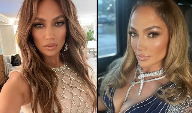 Jennifer Lopez tarzıyla olay oldu!