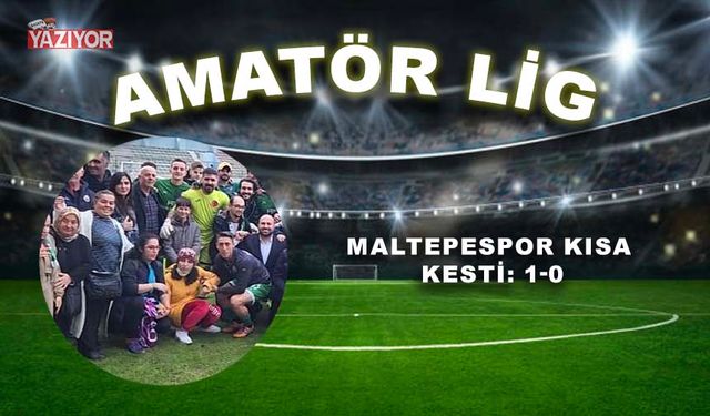 Maltepespor kısa kesti: 1-0