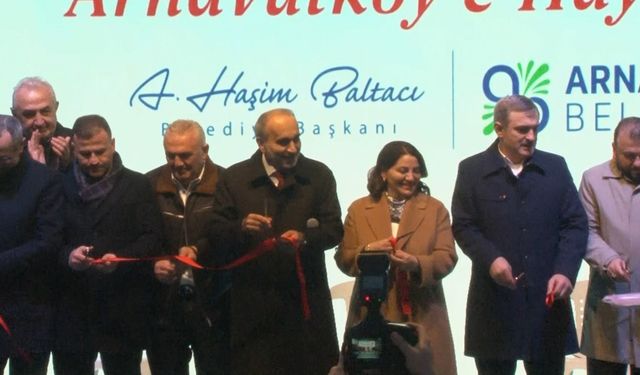 Arnavutköy'de 89 eserin açılışı yapıldı