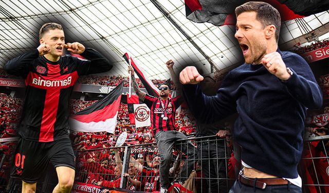 Xabi Alonso tarih yazdı! Bayer Leverkusen ilk kez şampiyon!