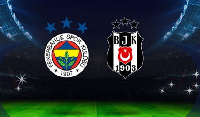CANLI! Fenerbahçe 0 Beşiktaş 0(ilk yarı oynanıyor)