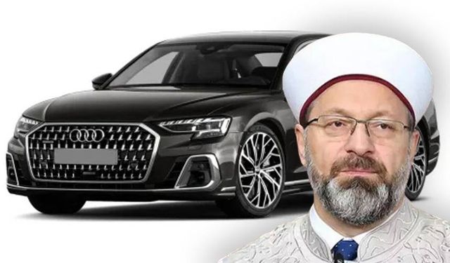 SON DAKİKA | Ali Erbaş, Audi A8’i iade etti!