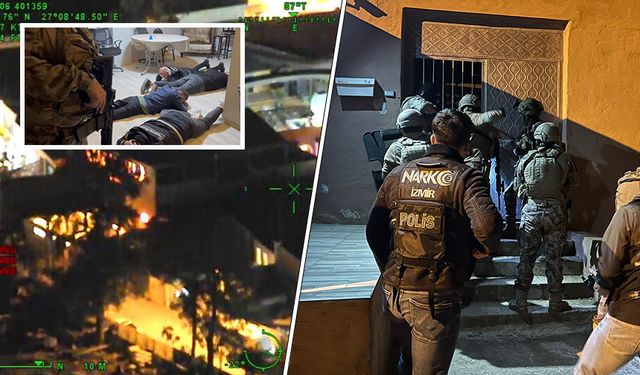 İzmir'in ünlü gece kulübüne baskın!  3'ü polis 24 gözaltı