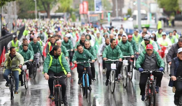 Yeşilay Bisiklet Tur’u yoğun katılımla gerçekleşti