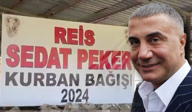 Sedat Peker'den memleketine 3 TIR kurban bağışı!