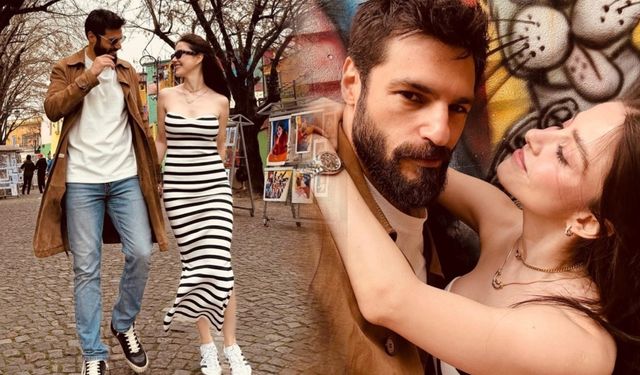 Serkan Çayoğlu ve Özge Gürel hayranları için 13 bin kilometre yol gitti!