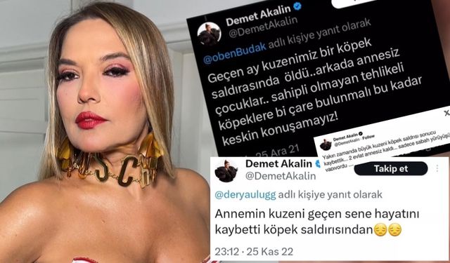 Demet Akalın'ın amacı ne? Her sene bir kuzenini köpekler parçalıyor!