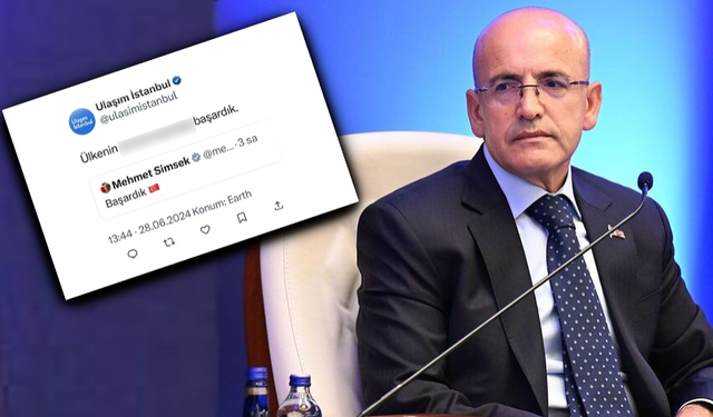 İBB'den Mehmet Şimşek'e küfürlü paylaşım! Harekete geçildi