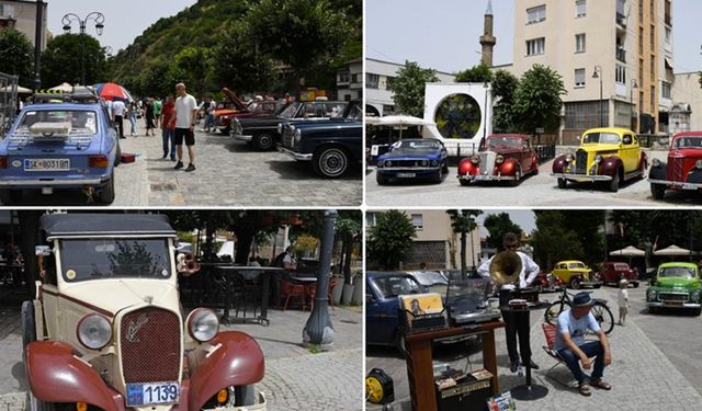 Prizren'de klasik otomobil festivali düzenlendi