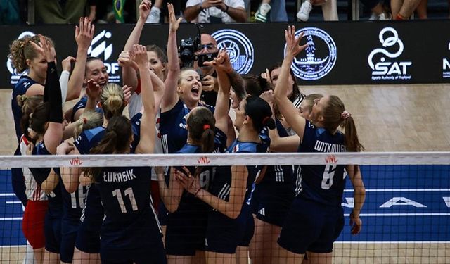 Polonya, FIVB Kadınlar Milletler Ligi'nde 3'üncü oldu